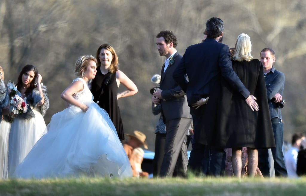 Gwen Stefani and Blake Shelton at RaeLynn's Wedding 2016