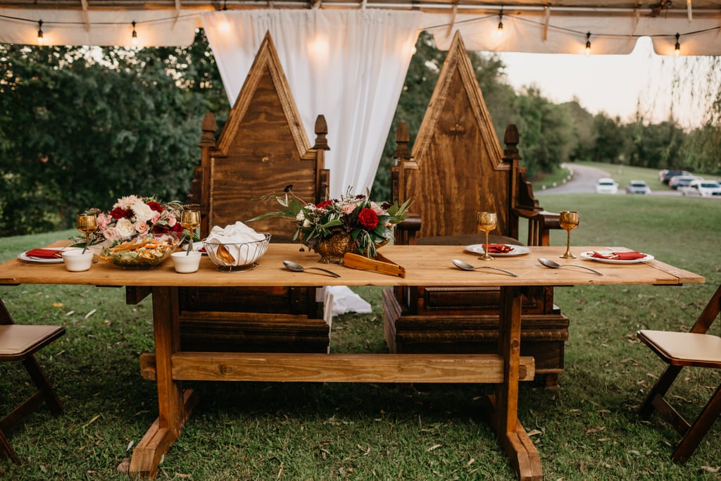Backyard Harry Potter Wedding