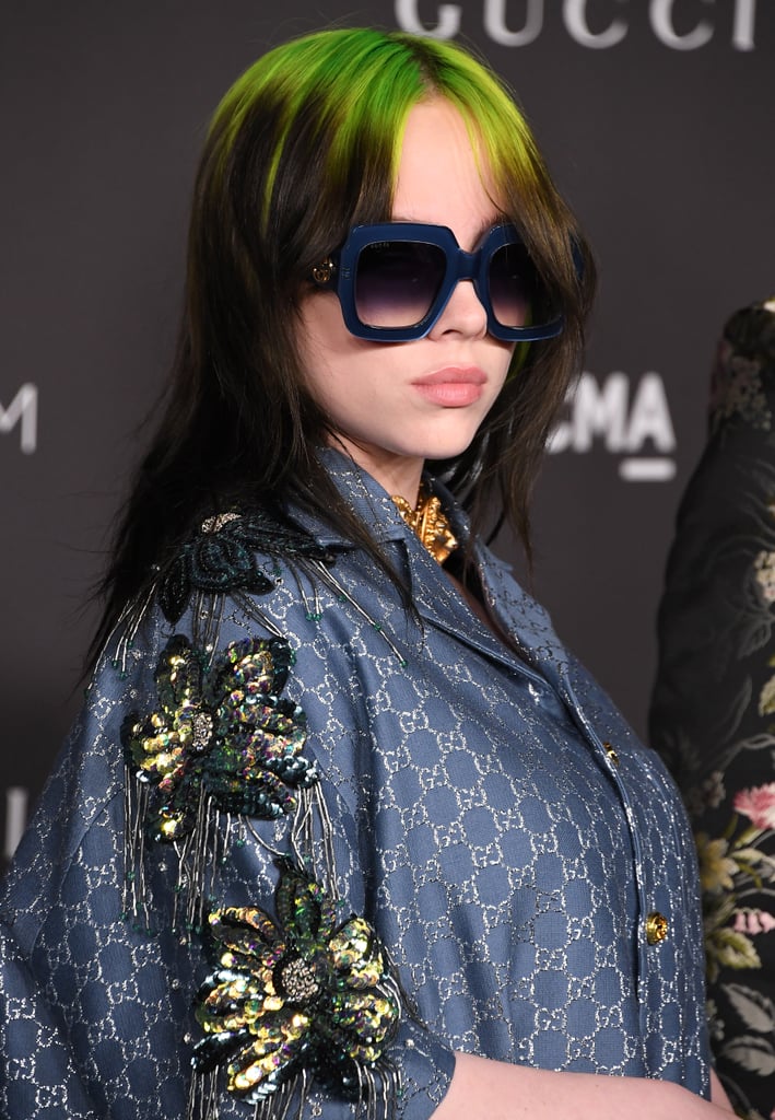 Billie Eilish Wore Silk Gucci Pajamas on the Red Carpet