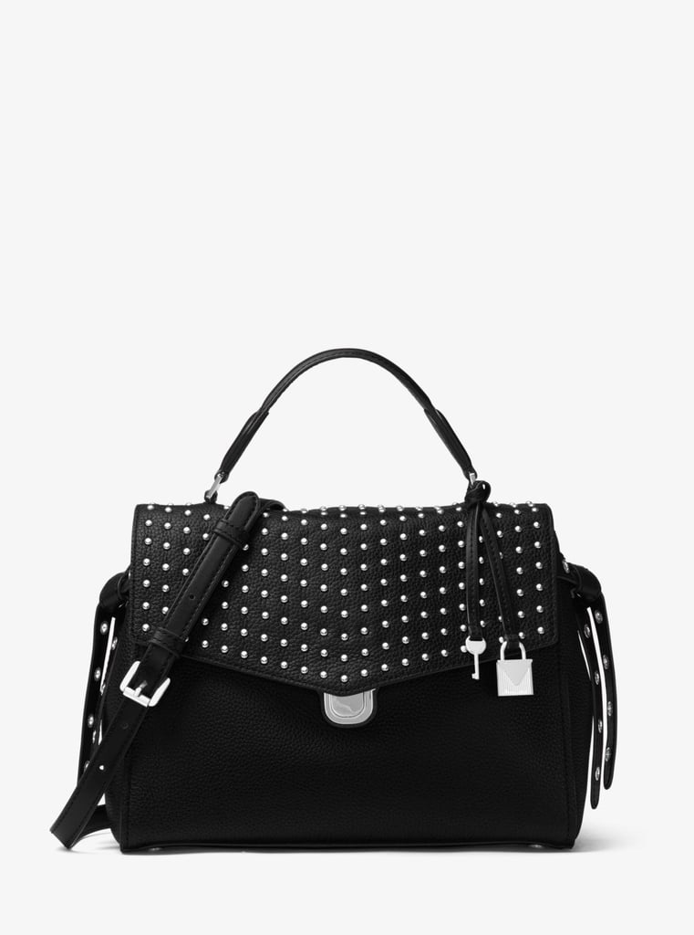 Michael Michael Kors Bristol Studded Leather Satchel