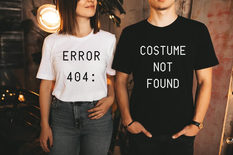 Funny Halloween Costume Idea: Costume Not Found