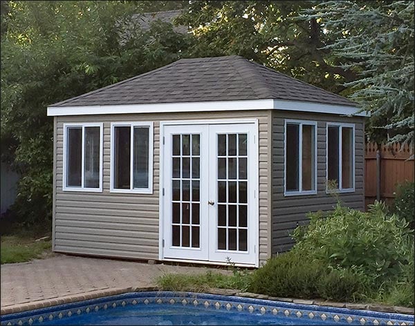 10’ x 12’ Vinyl Rectangle Cabana