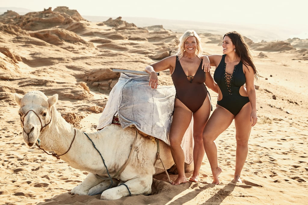 Ashley Graham Mother and Daughter Swimsuits For All Campaign