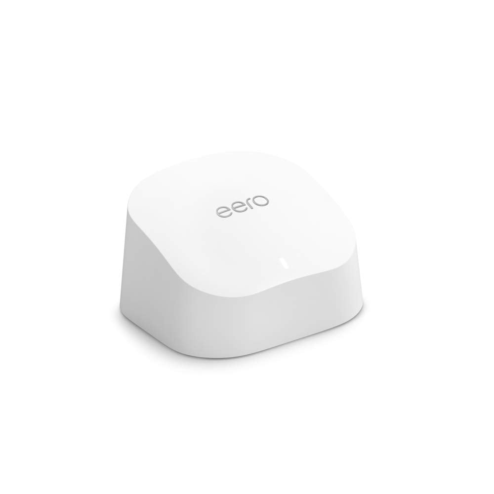 Speedy Wi-Fi: Amazon eero 6 dual-band mesh Wi-Fi 6 router