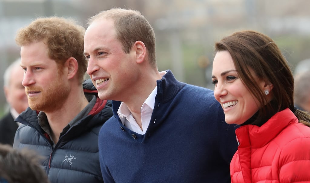 Prince Harry, Kate Middleton, Prince William at Olympic Park