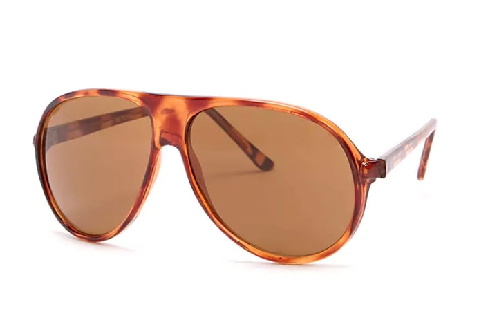 tortoise shell aviator sunglasses