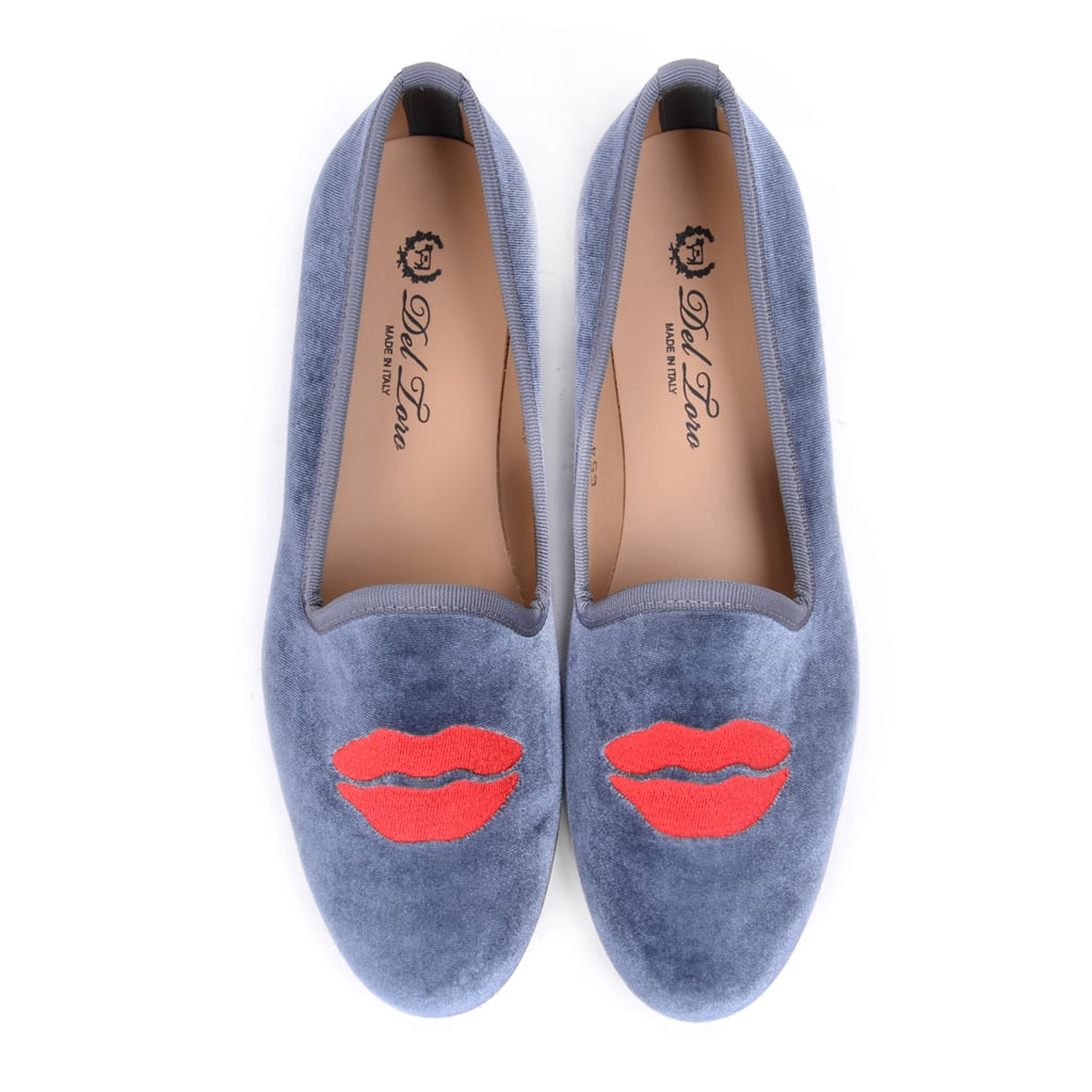Something tells us we'd rock these Customized Del Toro Slippers ($575) every day.