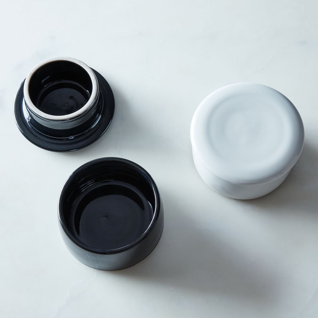 Sawyer Ceramics Porcelain Butter Keeper