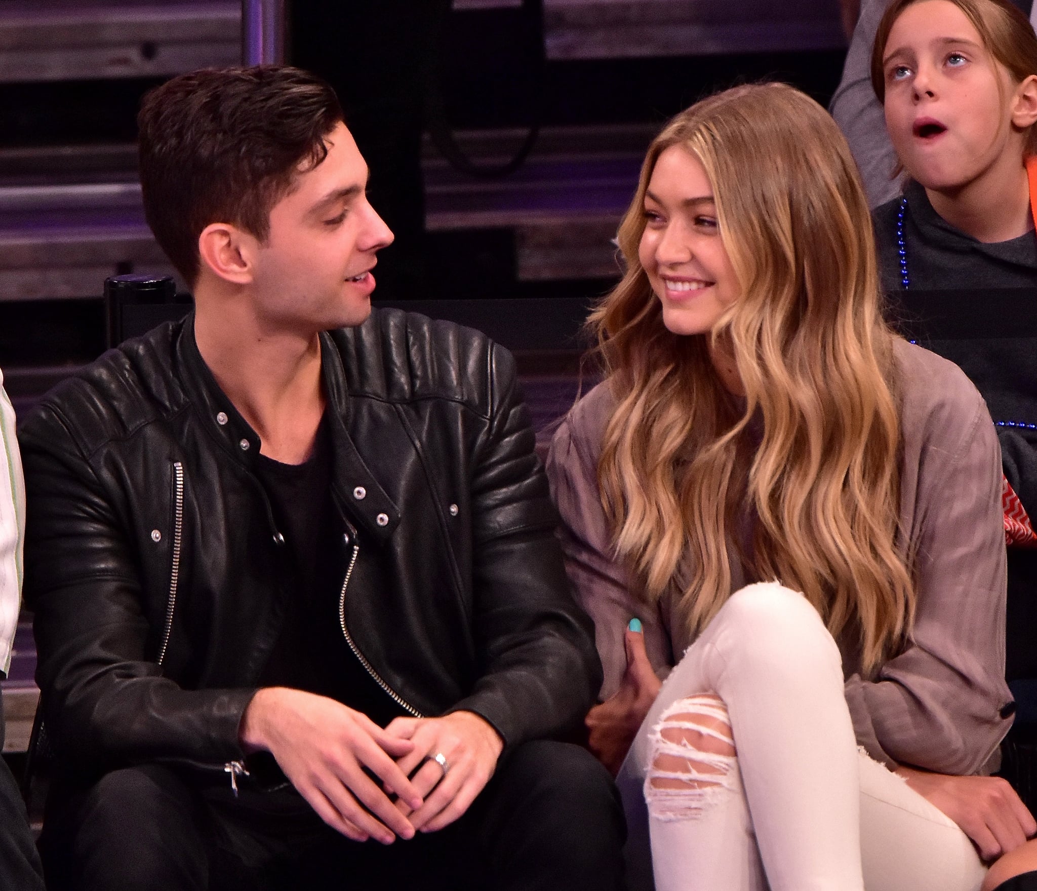 Celebrity Entertainment Gigi Hadid Gets Cozy With Her