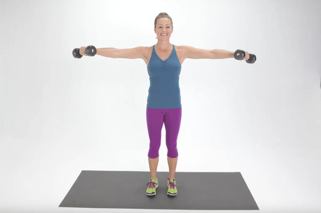 Beginner Arm Workout Superset 3, Move 2: Lateral Raise