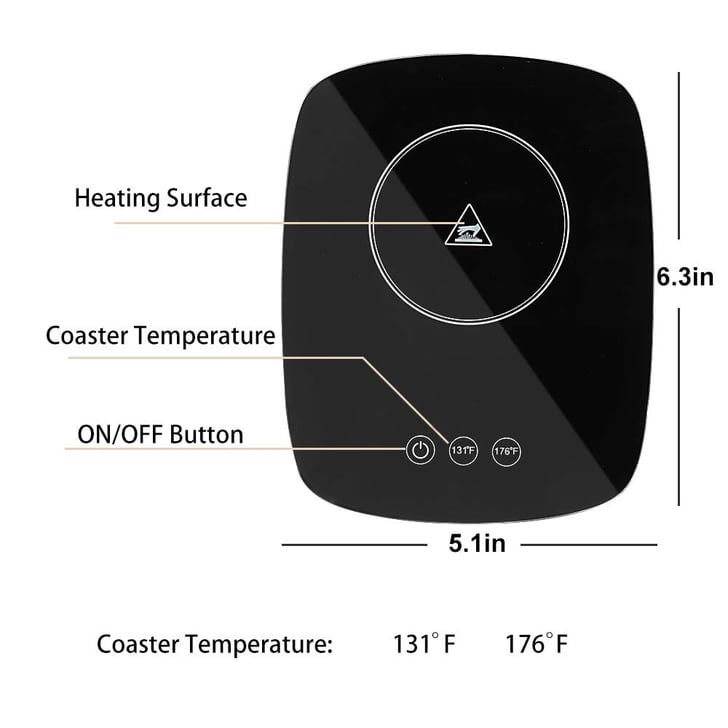 Nicelucky Coffee Mug Warmer Best Mug Warmer on Amazon POPSUGAR