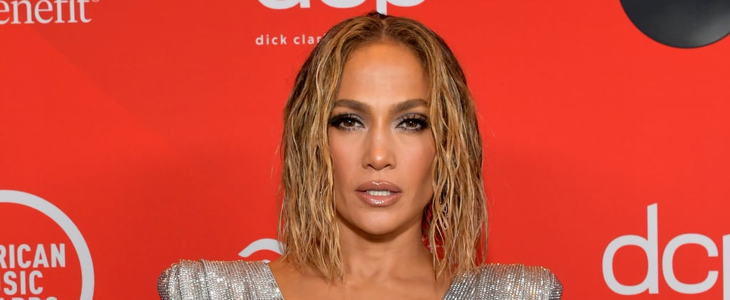 Jennifer Lopez's Floating Eyeliner and Blond Lob AMAs 2020