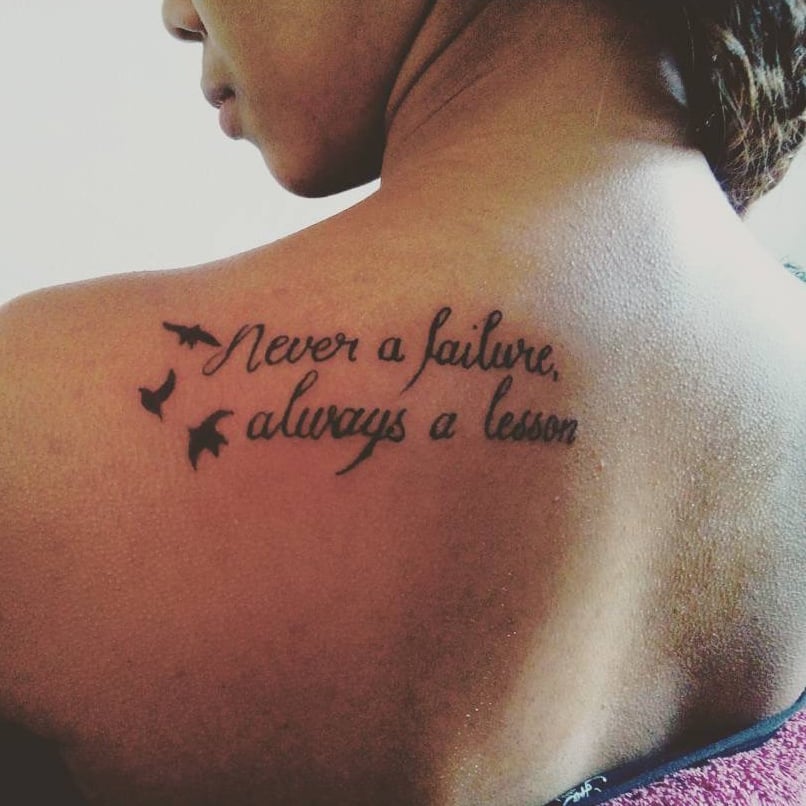 cool life quote tattoos