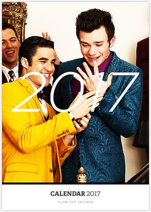 Klaine 2017 Calendar