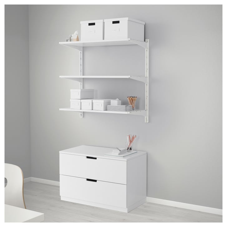 Algot Wall Upright Shelves Best Ikea Furniture Under 50 POPSUGAR