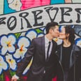 We're Obsessed With This Couple's Cute and Casual Engagement Shoot in Downtown LA