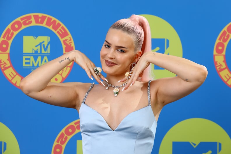 Anne-Marie at the 2020 MTV EMA