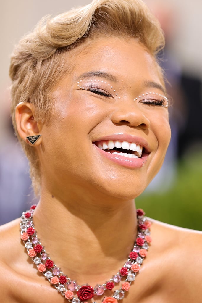 Storm Reid Debuted a Blonde Pixie Cut at 2021 Met Gala