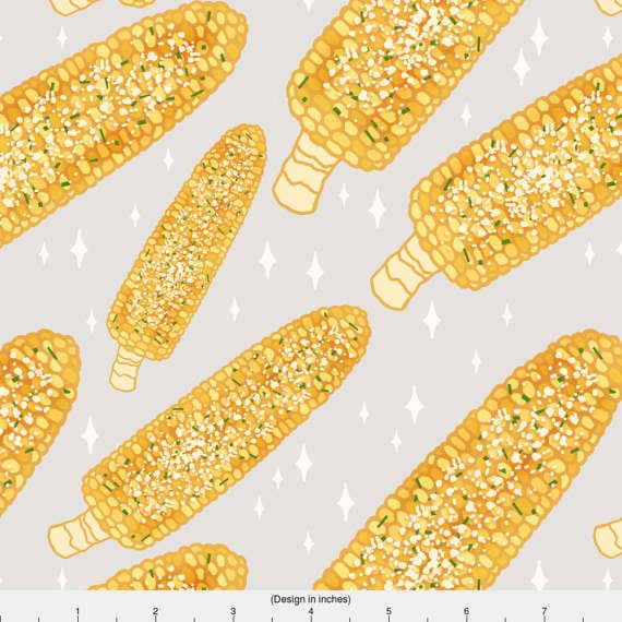 Imagine all of the awesome things you can create with this fabric — elote dress, anyone?
Elote Fabric ($11-$34)