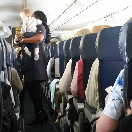Flight Attendant Helps Mom With Her Baby on Southwest Flight