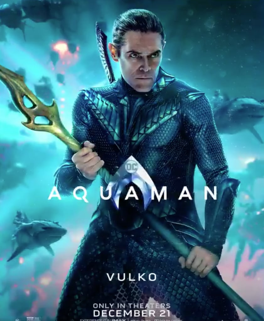 Willem Dafoe as Vulko Aquaman Character Posters POPSUGAR