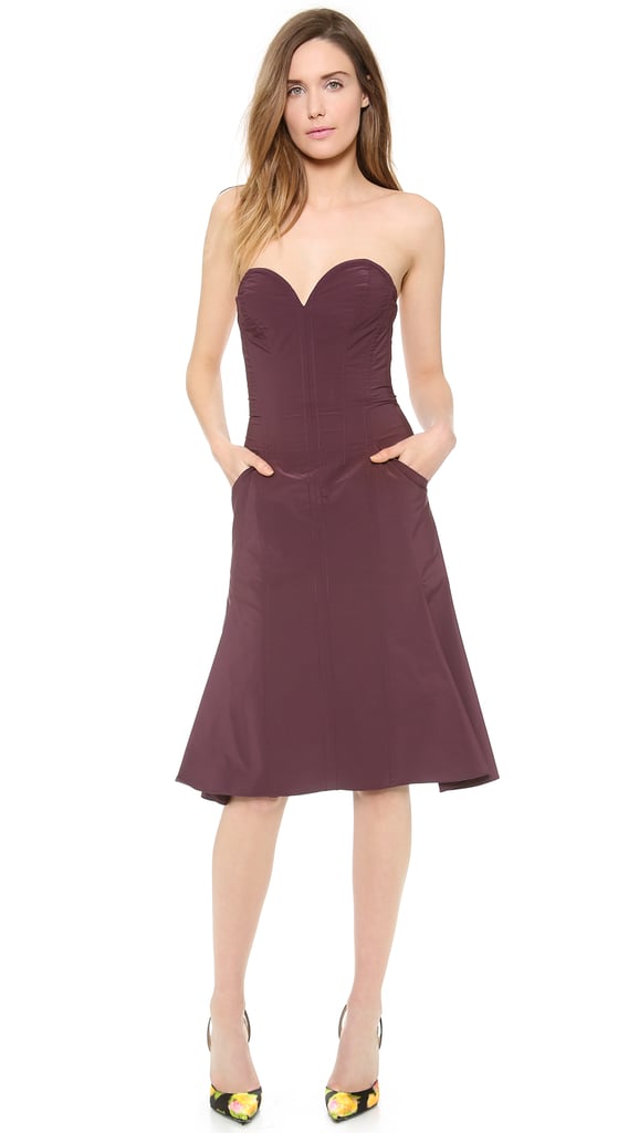 Nina Ricci strapless sweetheart-neckline dress ($2,390)