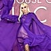 Lady Gaga's Purple Gown at the House of Gucci UK Premiere