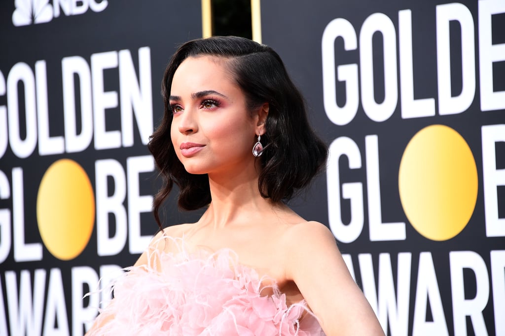 Sofia Carson Giambattista Valli Gown at Golden Globes 2020