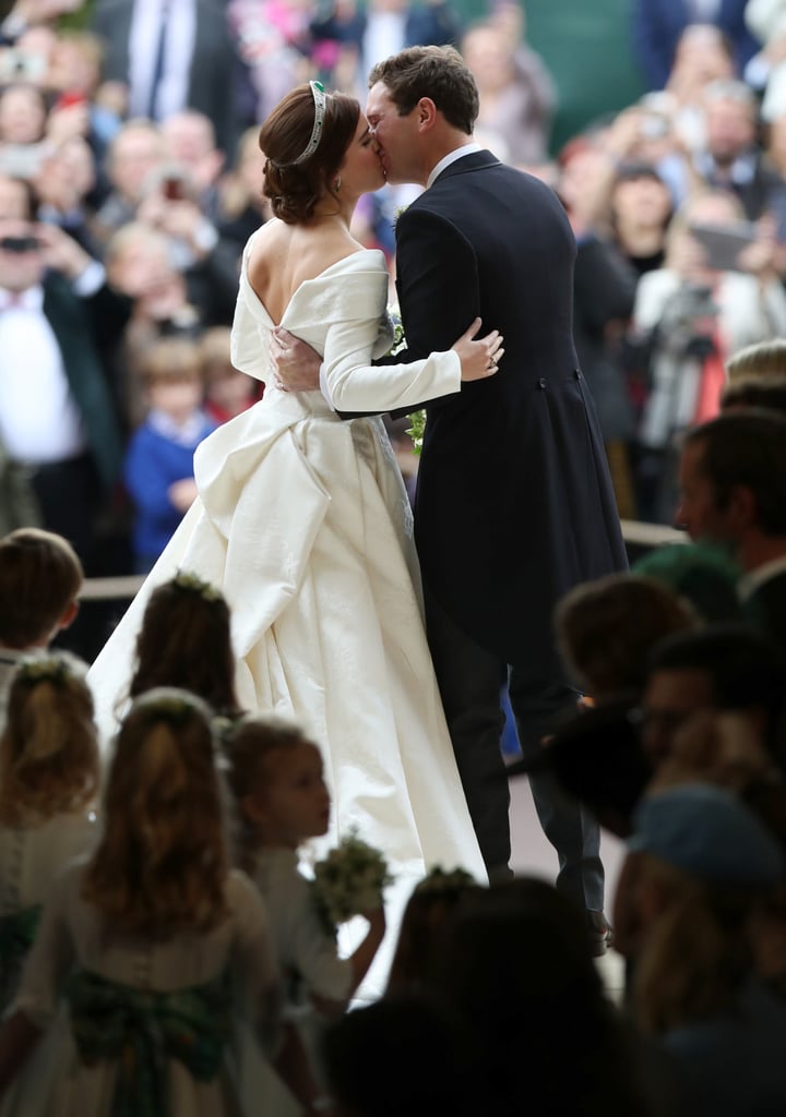 Princess Eugenie and Jack Brooksbank First Kiss Pictures