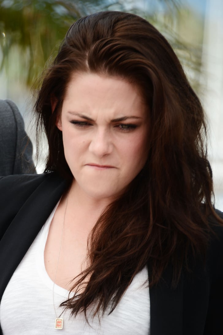 Kristen Stewart Made A Funny Face At The On The Road Photocall At The