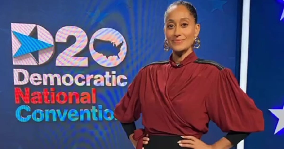 Tracee Ellis Ross Made All the Right Style Moves For Her Appearance at the DNC