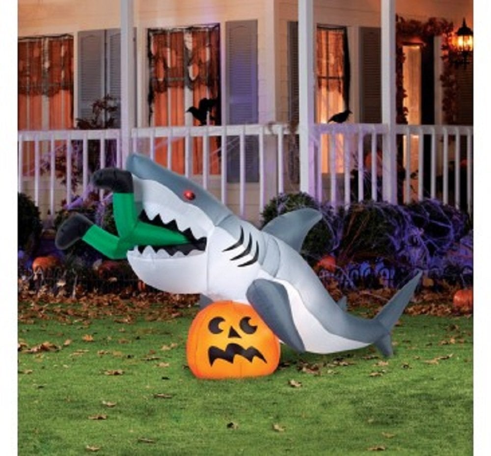 "Caught By a Shark" Halloween Inflatable