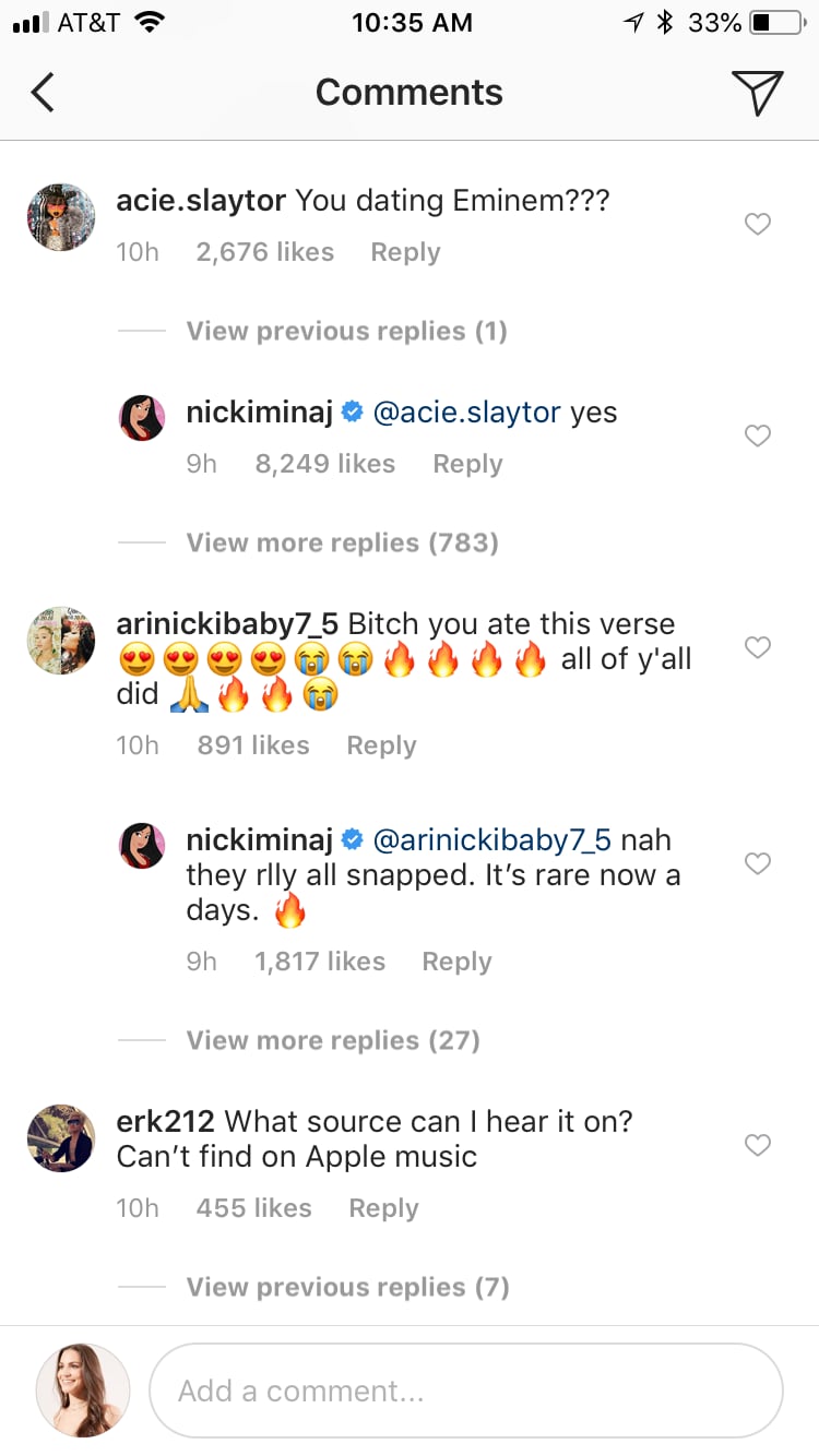 Nicki's Comment