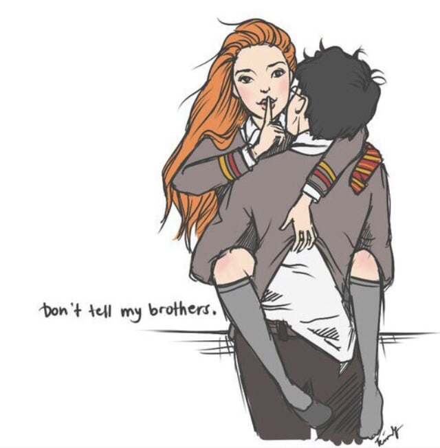 Harry And Ginny Harry Potter Fan Art Popsugar Love And Sex Photo 39 