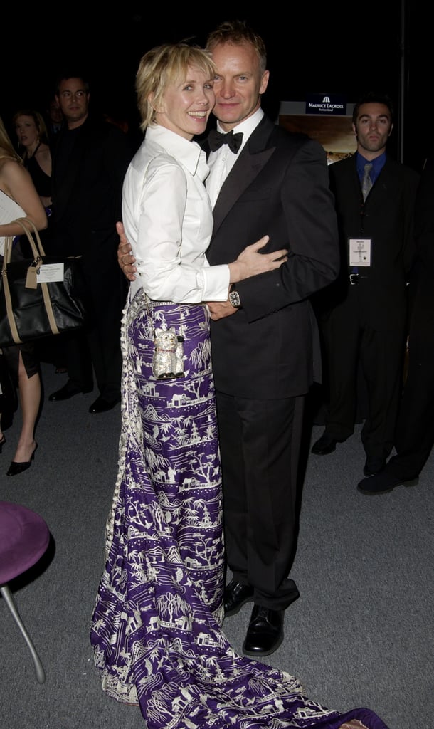 Sting and Trudie Styler, 2002