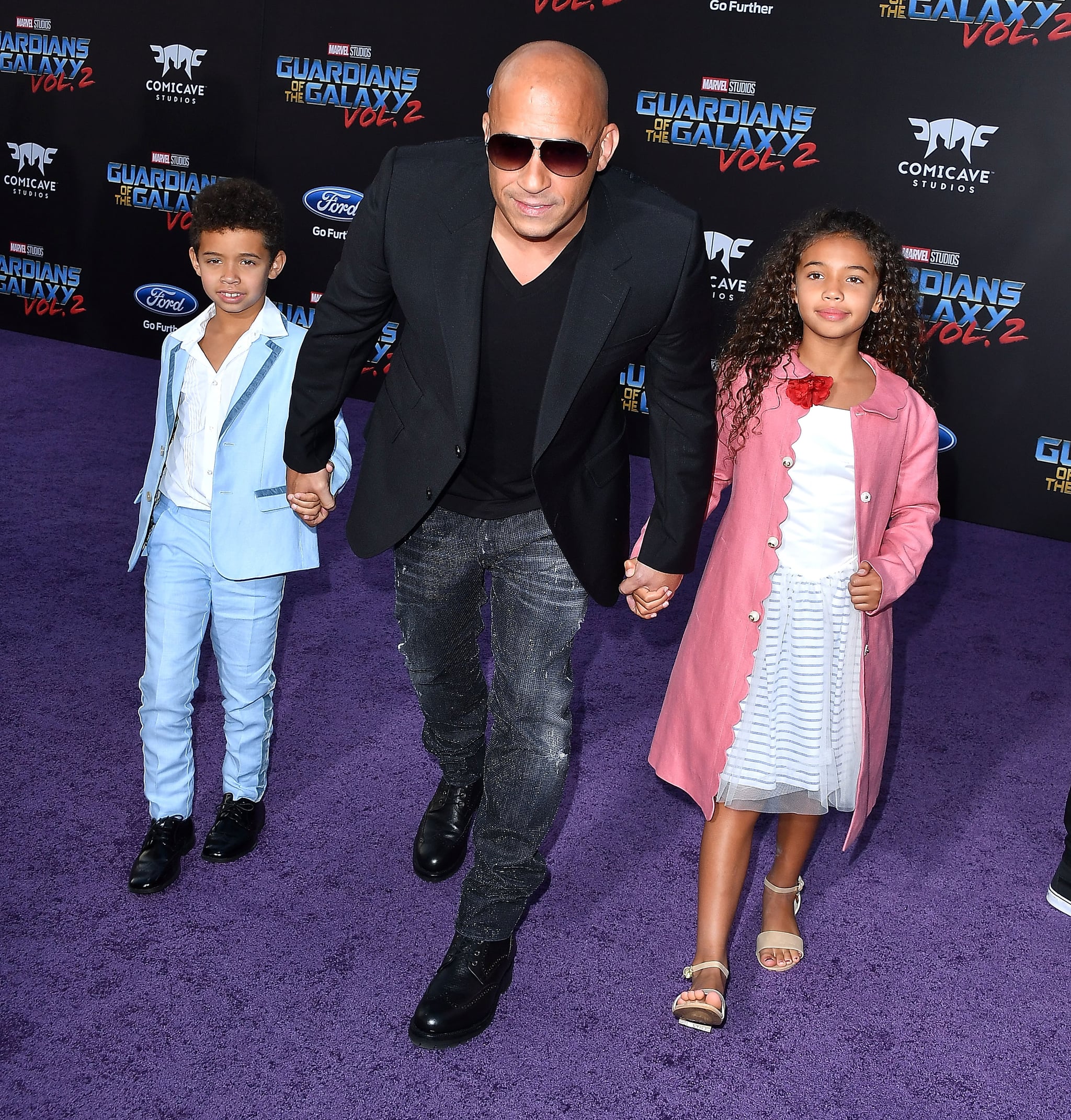 Vin Diesel And His Family