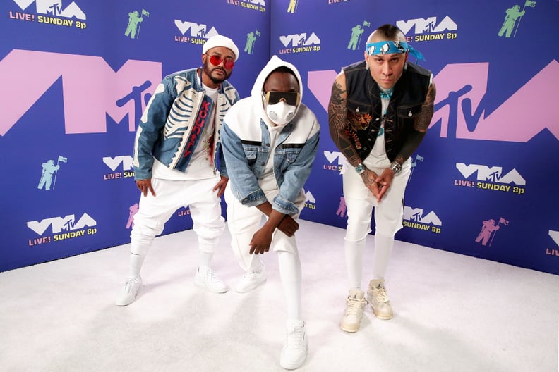 Apl.de.ap, Will.i.am, and Taboo at the 2020 MTV VMAs