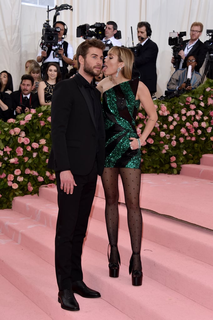 Miley Cyrus and Liam Hemsworth at the 2019 Met Gala