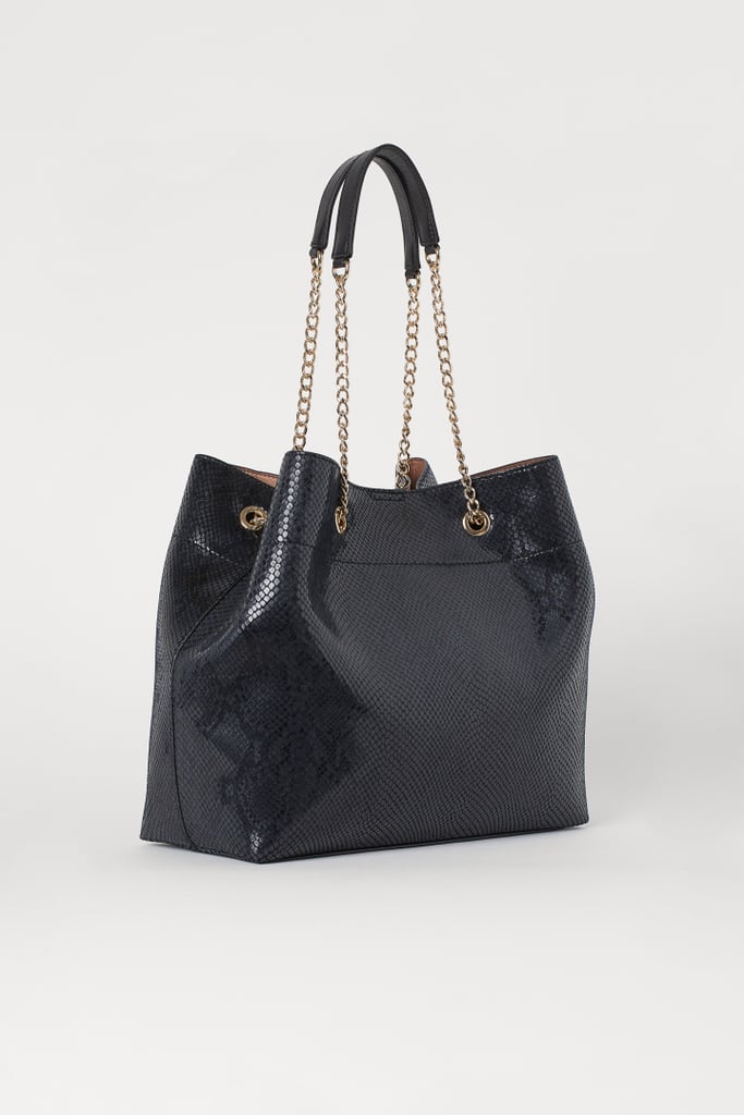 H&M Snakeskin-Patterned Shopper