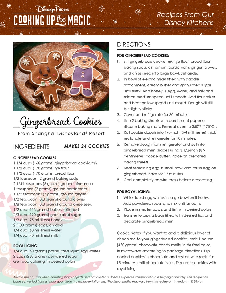 Gingerbread Cookies Recipe