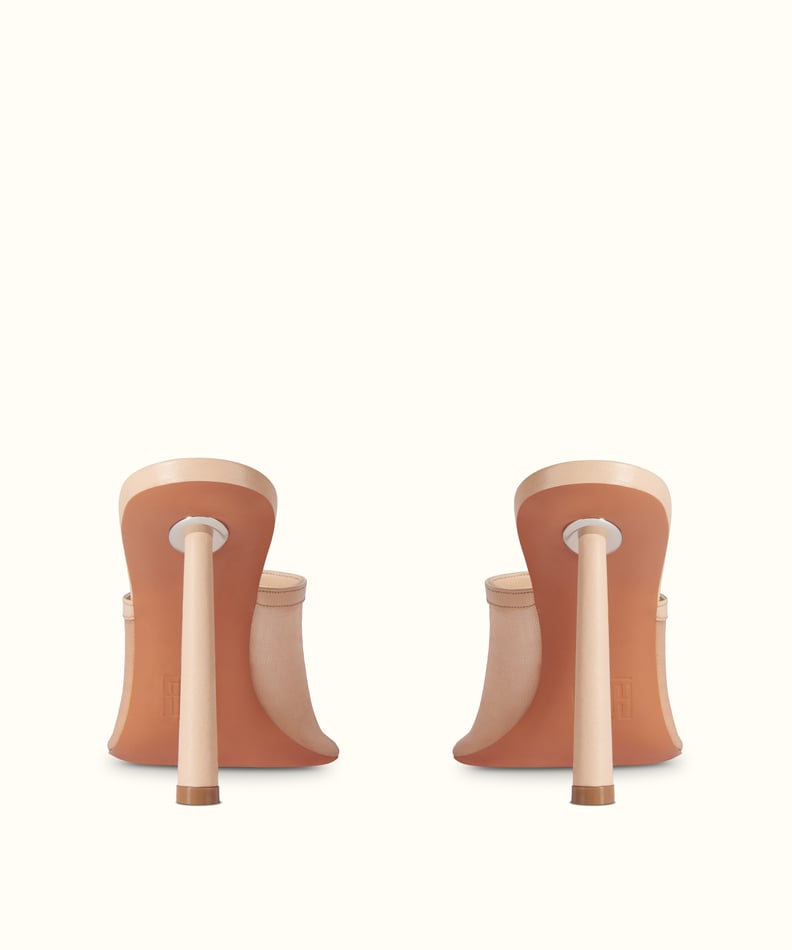 Fenty Meshy Mules in Nude