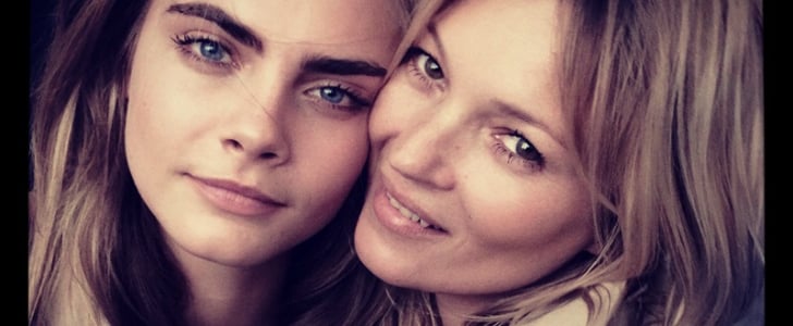 Cara Delevingne and Kate Moss For Burberry Fragrance