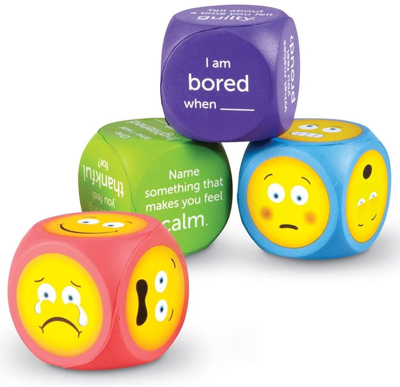 Learning Resources Soft Foam Emoji Conversation Cubes