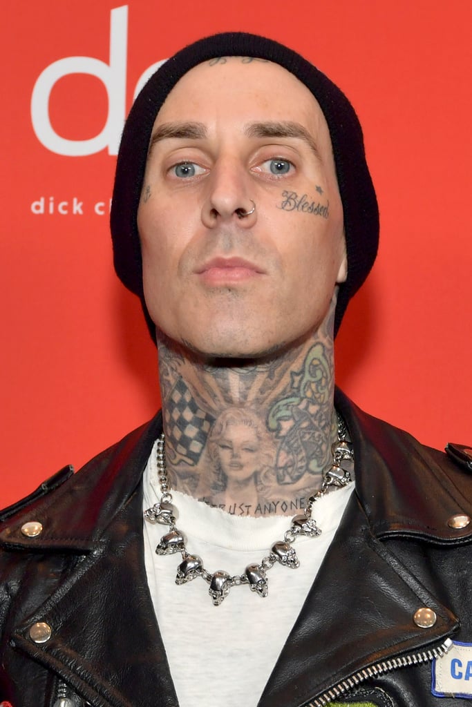 Travis Barker at the 2020 American Music Awards