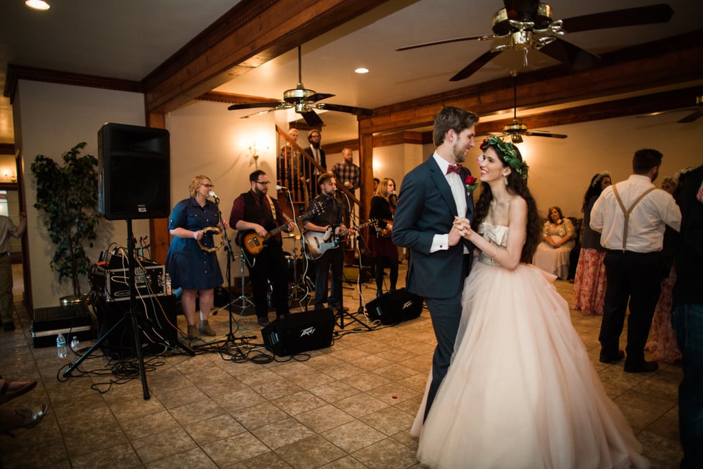 Woodsy Pink Bohemian Wedding