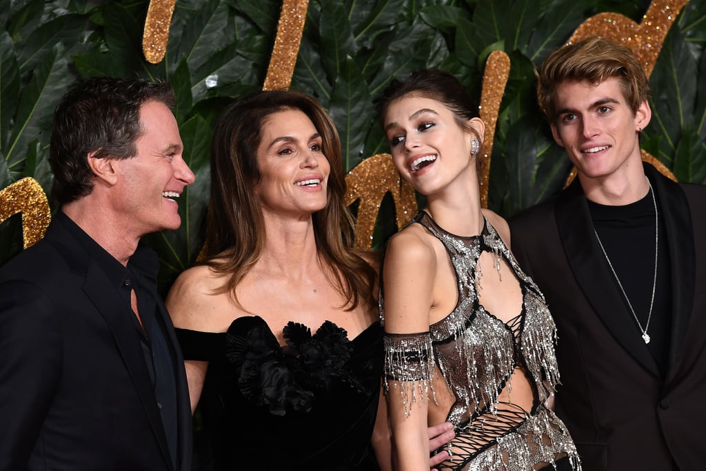 Cindy Crawford and Kaia Gerber 2018 British Fashion Awards