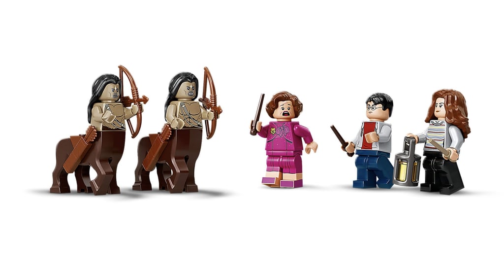 The Minifigures in the Lego Harry Potter Forbidden Forest: Umbridge's Encounter Set