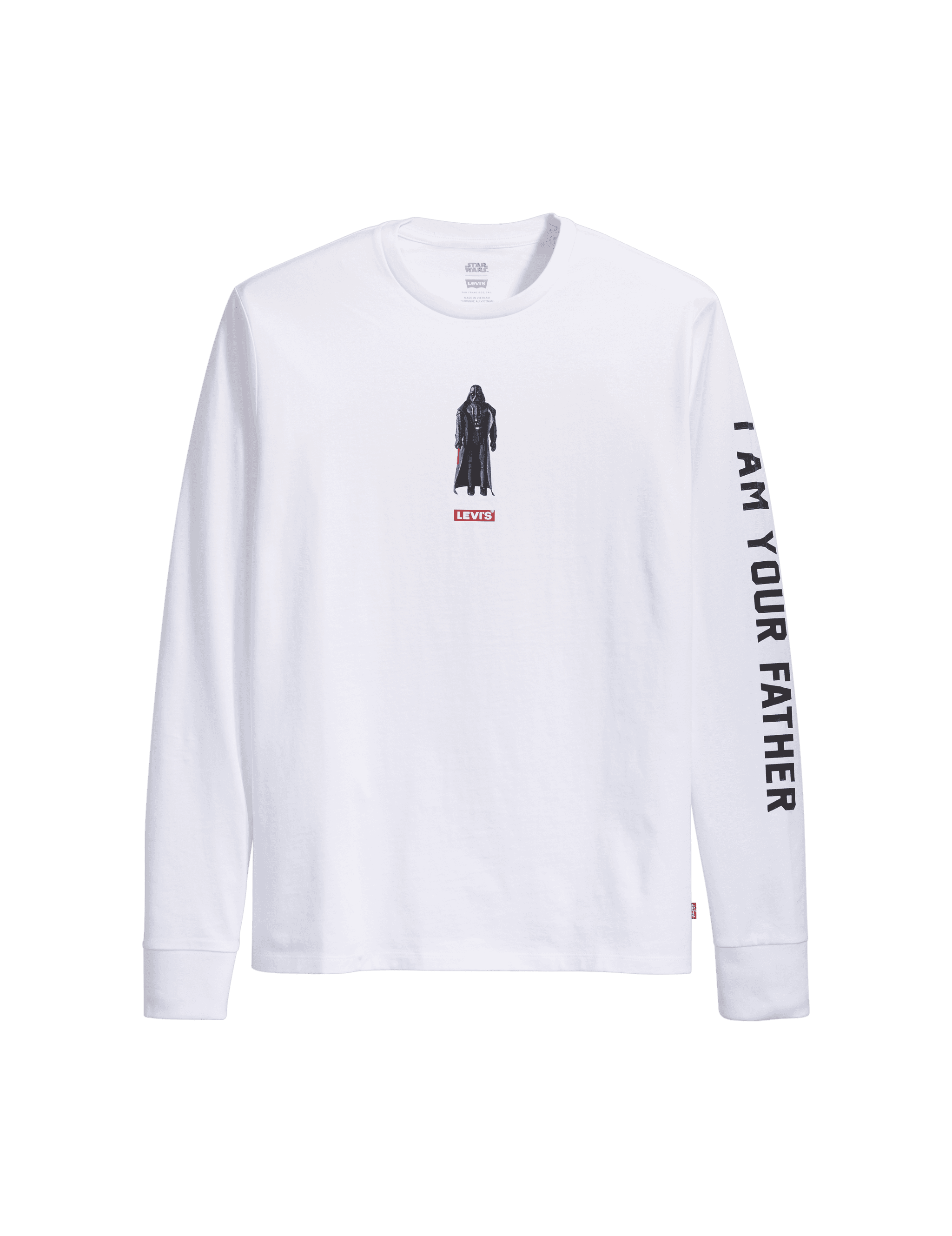 Levi's x Star Wars Darth Vader I Am Your Father Crewneck Shirt | This Levi's  x Star Wars Clothing Collection Is So Cute, Even Luke Skywalker Couldn't  Resist | POPSUGAR Fashion Photo