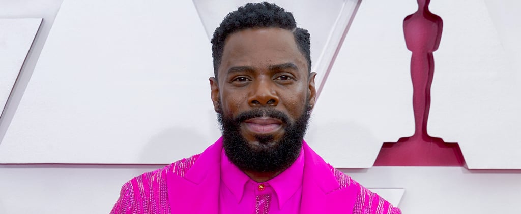 Colman Domingo's Pink Versace Suit at the Oscars 2021