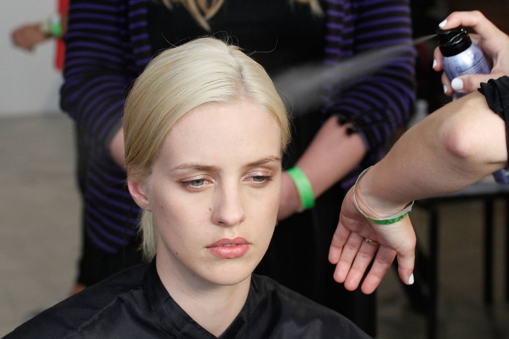 Apply Dry Shampoo as a Prep